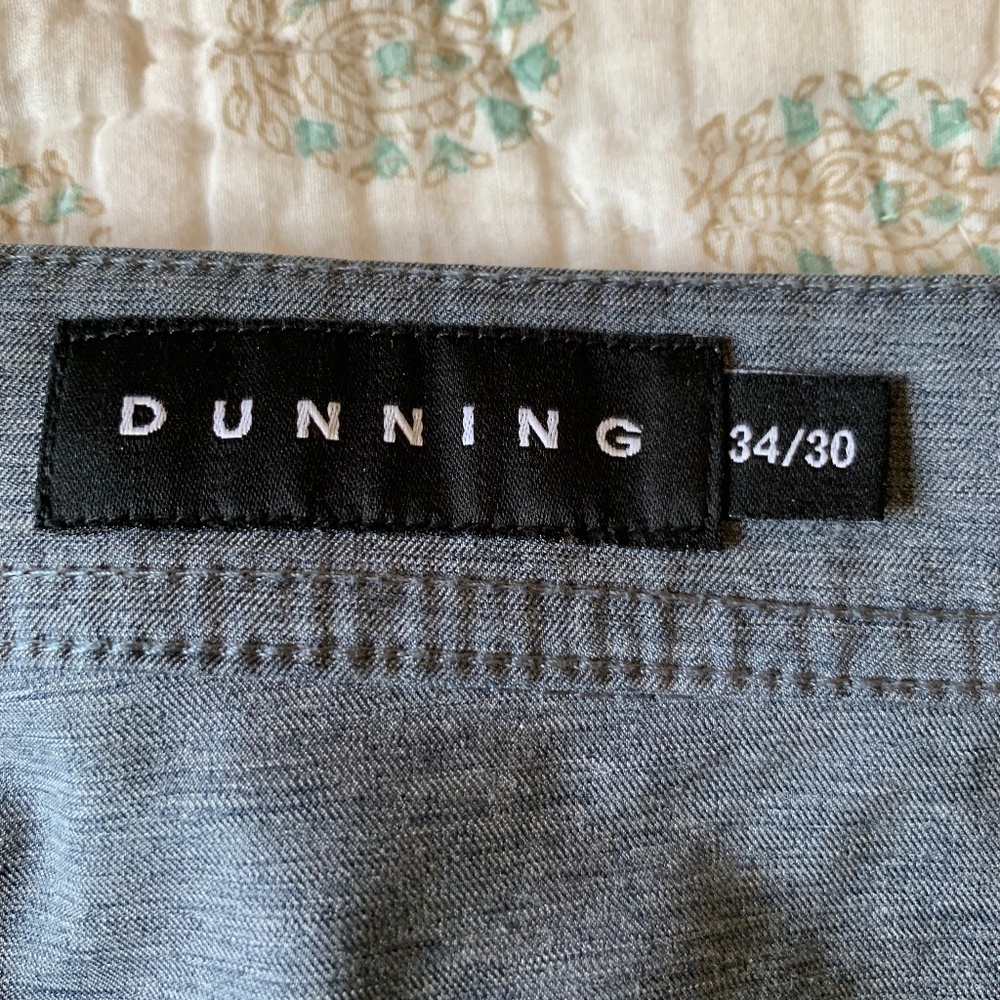 Dunning Grey Golf Pants size 34 / 32